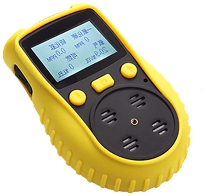 Luchtkwaliteit Meter - Gas Detector - Lucht Meten - Draagbaar Composite Model - 155x78x35mm - Zwart