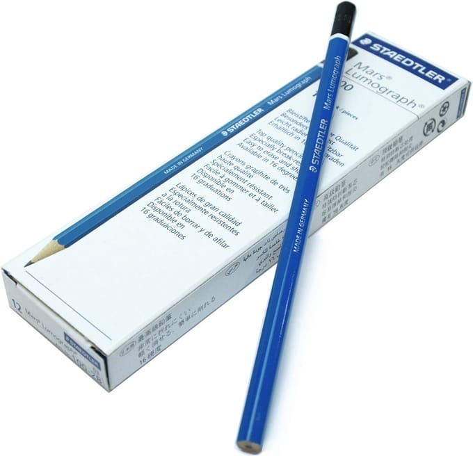 Staedtler Mars Lumograph potlood 6B 12 stuks 100-6B