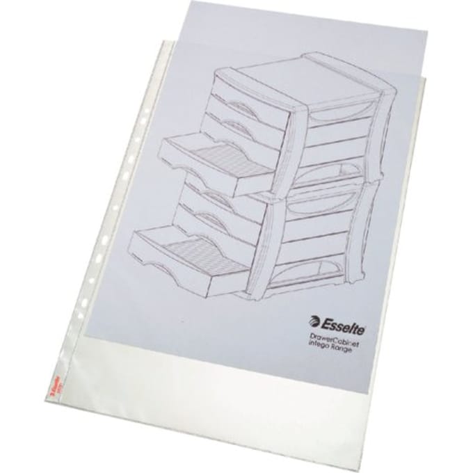 Esselte Showtas A3 - 30% Pre-consumer Gerecycled Plastic - PP - 50 stuks - Transparant