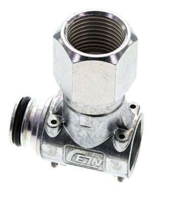Staal/Messing DN 7.2 (Euro) Luchtkoppeling Snelkoppeling G 1/2 inch Binnendraad - CLS7-F-E-C-012