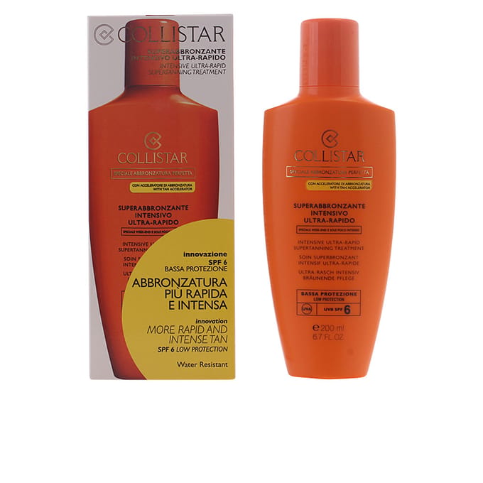 Collistar Sun Protection Intensive Ultra-Rapid Supertanning Body Treatment SPF 6 Zelfbruiners Dames 200 ml