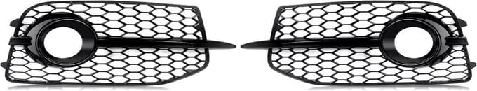 Grille - Voor Audi Q3 S-Line 2011-2015 - Auto accessoires - Mistlichtgrille - Honingraat grille - Deksel