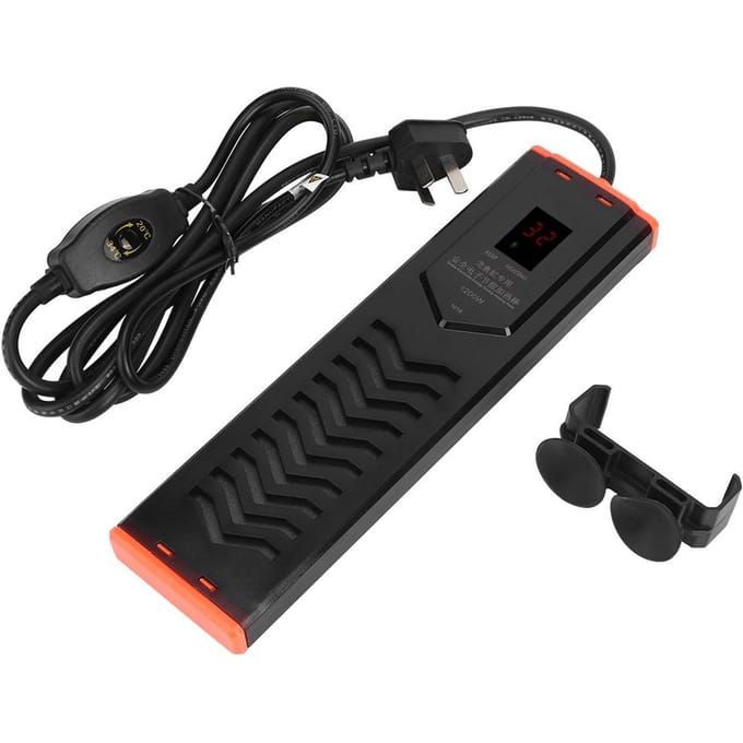 Digitale Display PTC Explosiebestendige Verwarmingsstaaf voor Aquarium Vis Tank  (500W) black