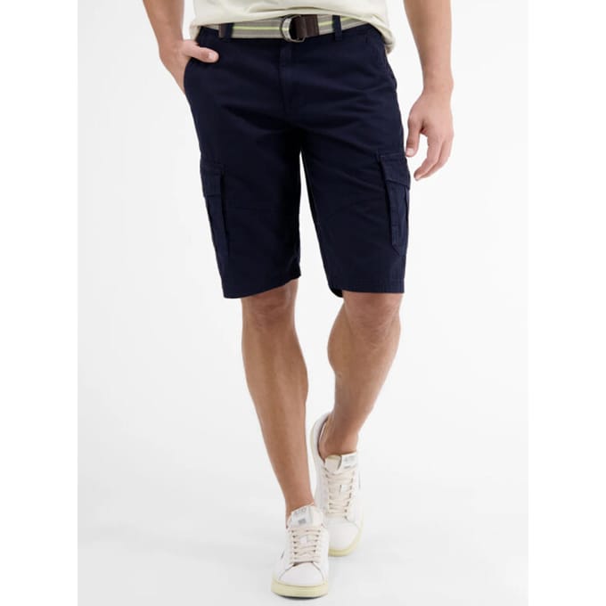 Lerros - Cargo short - Mannen - W30 - 485 CLASSIC NAVY - Katoen - 2339210