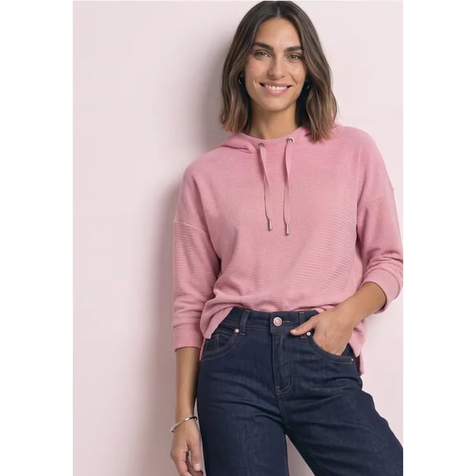 Shirt met 3/4-mouwen en een boothals