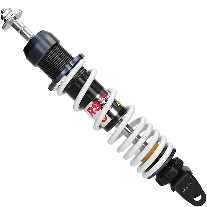Schokbreker achterzijde Malossi RS24 294mm Gilera, Piaggio, Vespa