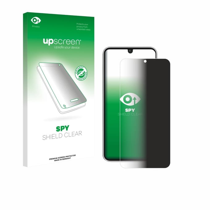 upscreen - privacy screenprotector voor Samsung Galaxy F17 5G - Folie Beschermfolie Blauwlichtfilter