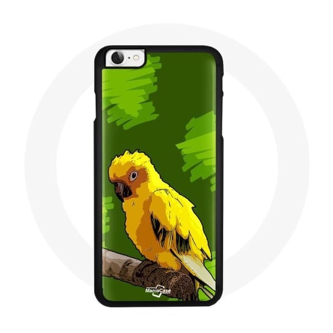 Coque Iphone 8 Perruche Jaune