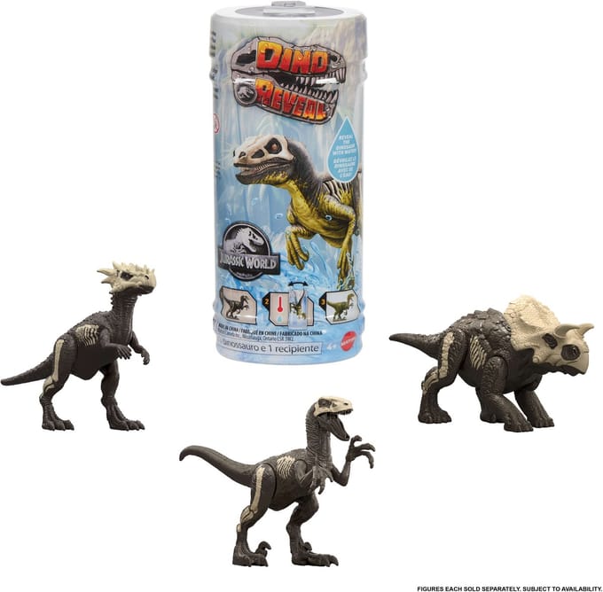 Mattel Jurassic World dinosaurus speelgoed - Dino Reveal assortiment.