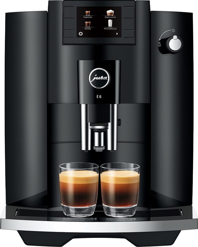 JURA - E6 Piano Black (EC) - Volautomatische espressomachine