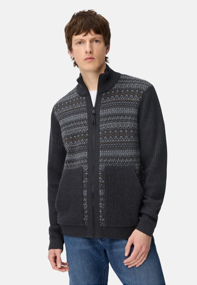 Camel Active vest donkerblauw