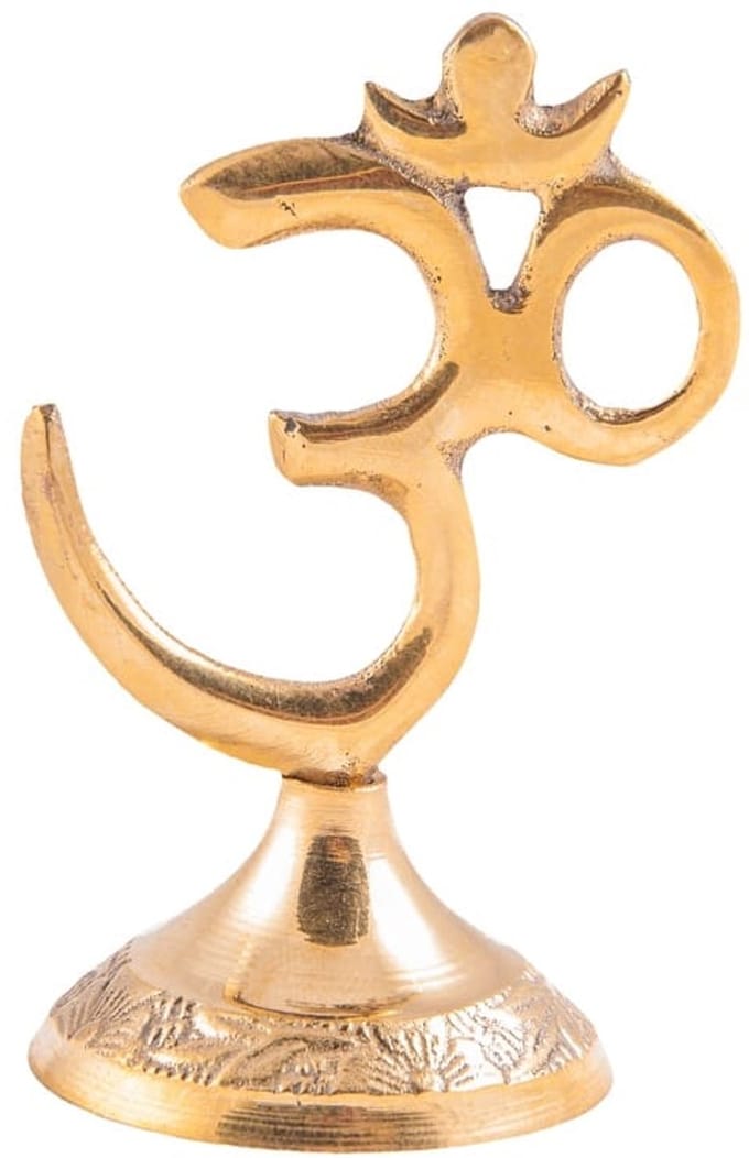 Ohm messing staand 7,5 cm