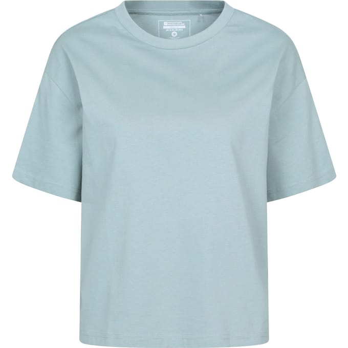 Mountain Warehouse Dames Garve Boxy T-Shirt (Khaki Groen)