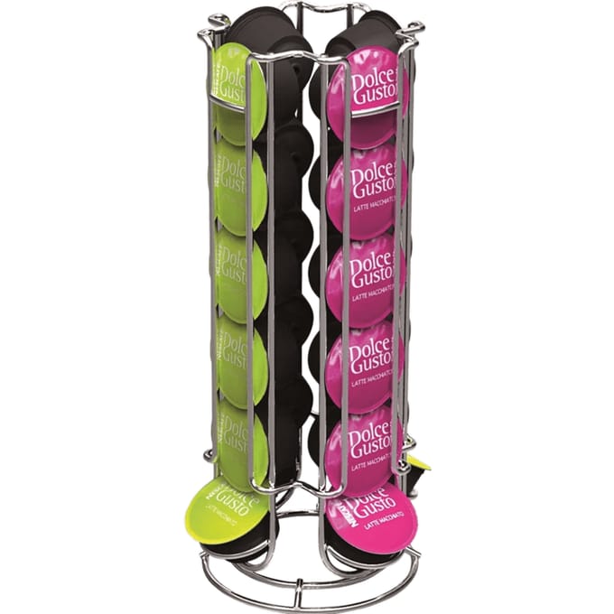 Scanpart capsulehouder - RVS - Geschikt voor 24 Dolce Gusto capsules - Cuphouder - Koffiecups houder
