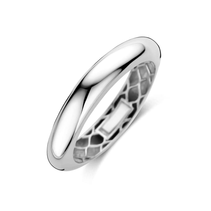 Witgouden Ring 4106461 – 14 Karaat Goud 4 mm