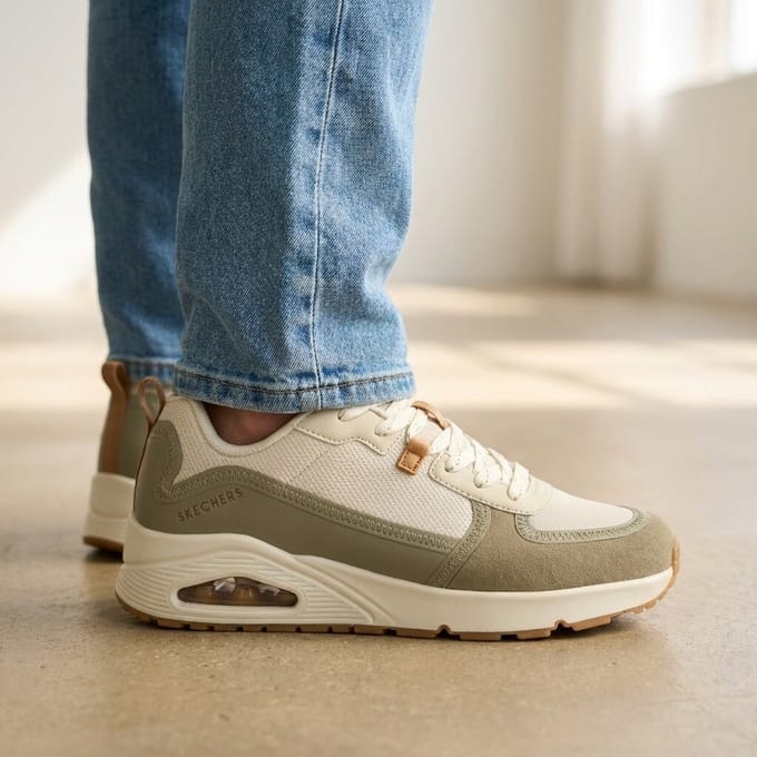 Skechers Skechers Uno Layover Sneakers beige