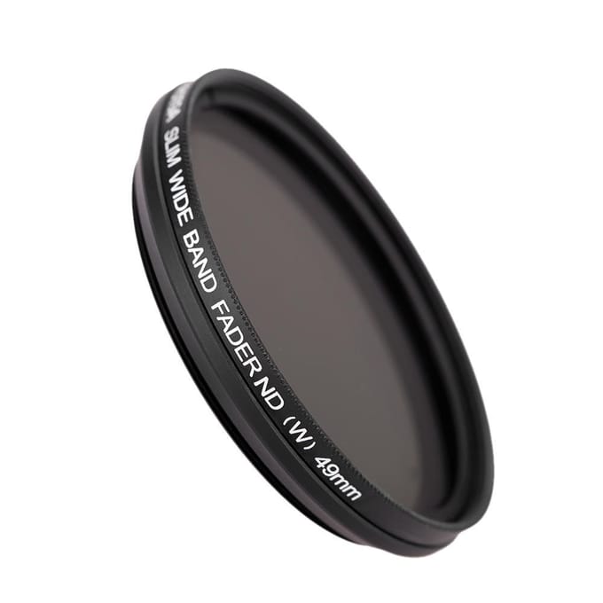 Fotga 49 mm slanke fader variabel ND-filter, instelbare neutrale dichtheid ND2 tot ND400 52 mm zwart