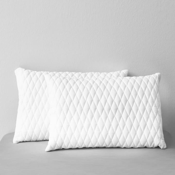 vidaXL - Kussens - 2 - st - 60x40x14 - cm - traagschuim