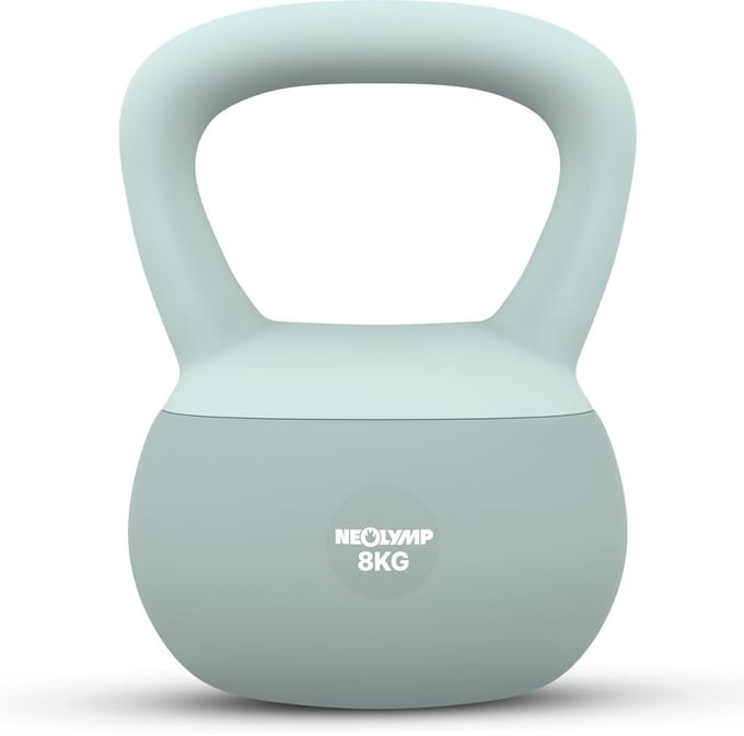NEOLYMP 8 kg Soft Kettlebell voor HIIT & Full Body – Ergonomisch en bodemvriendelijk