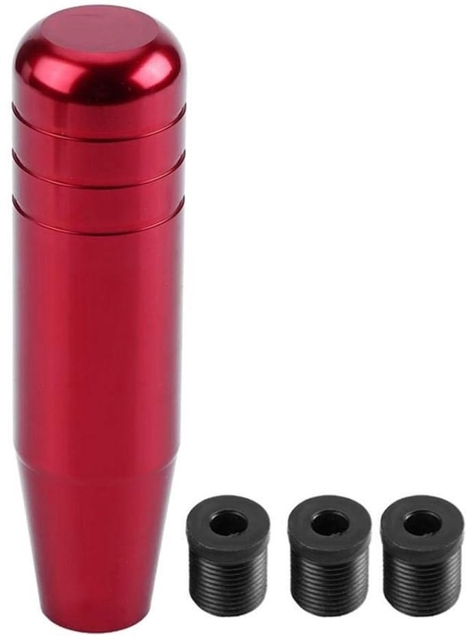 Solidchoice - Dailygoody - Manopola del cambio - Aluminium - Modern - Rood