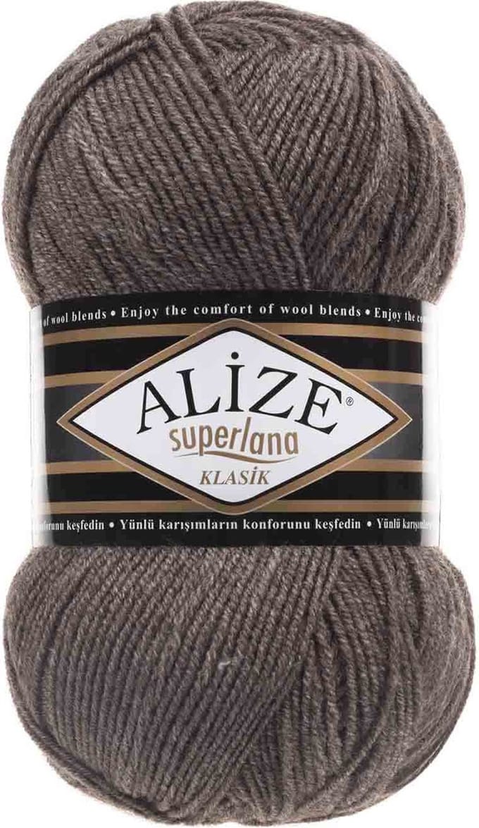 Alize Superlana Klasik Taupe 240 Pakket 5 Bollen 500 Gram