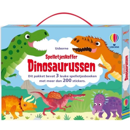 Spelletjeskoffer Dinosaurussen - Spelletjeskoffer