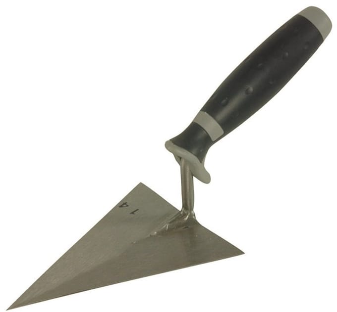 Punttroffel Super Prof Eco spits 160 mm RVS met Supersoft-handgreep