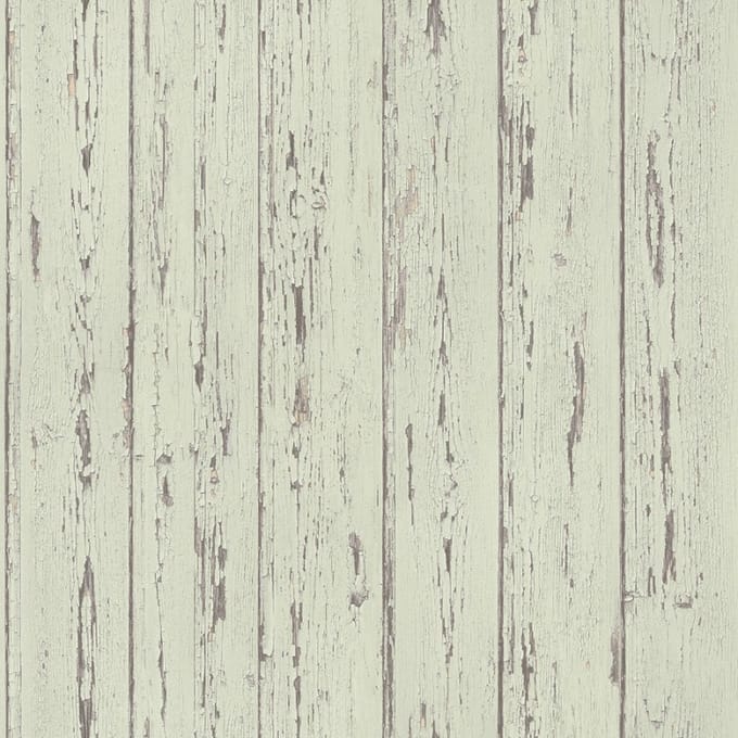 Homestyle - Behangpapier - Planken - Behang - Groen - 0,53 x 10 M.