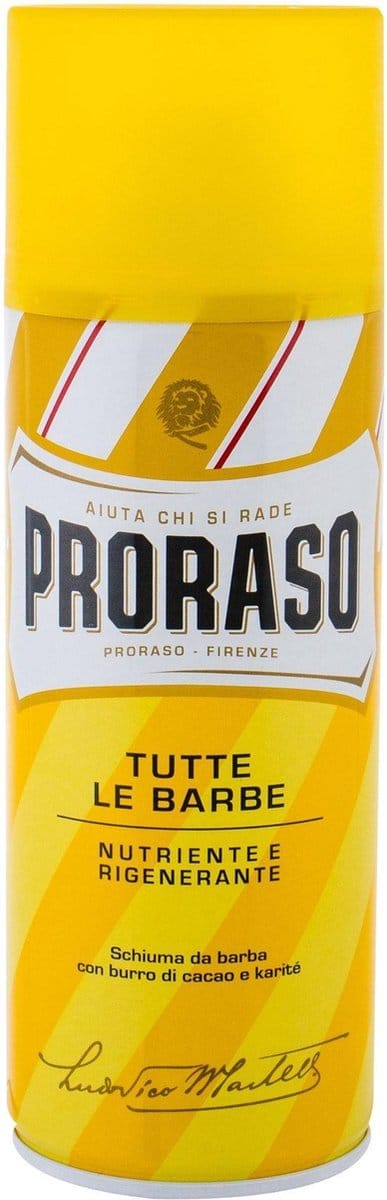 Proraso Scheerschuim Sensitive - Cacaobutter 400 ml