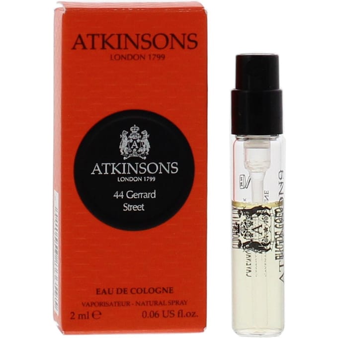 Atkinsons, 44 Gerrard Street, Eau De Cologne, Unisex, 2 ml *Flesje