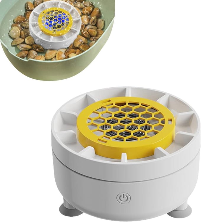 Fruitreiniger - Groentewasmachine - Hygiënisch Bereiden - Roterende Waterstraal - Compact Ontwerp - Wit