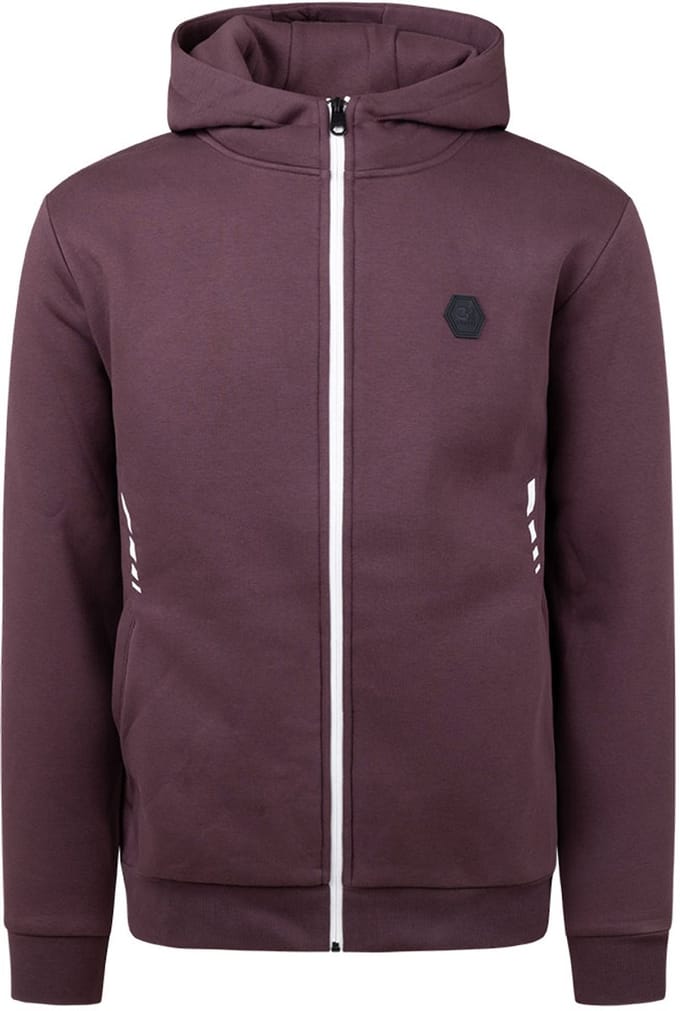 Cruyff Forth Trainingsjack Heren Bordeaux - Maat: S
