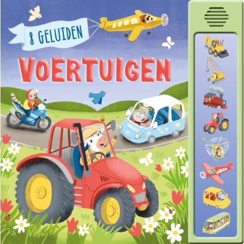 Voertuigen - 8-Geluidenboek - Claire Mowat