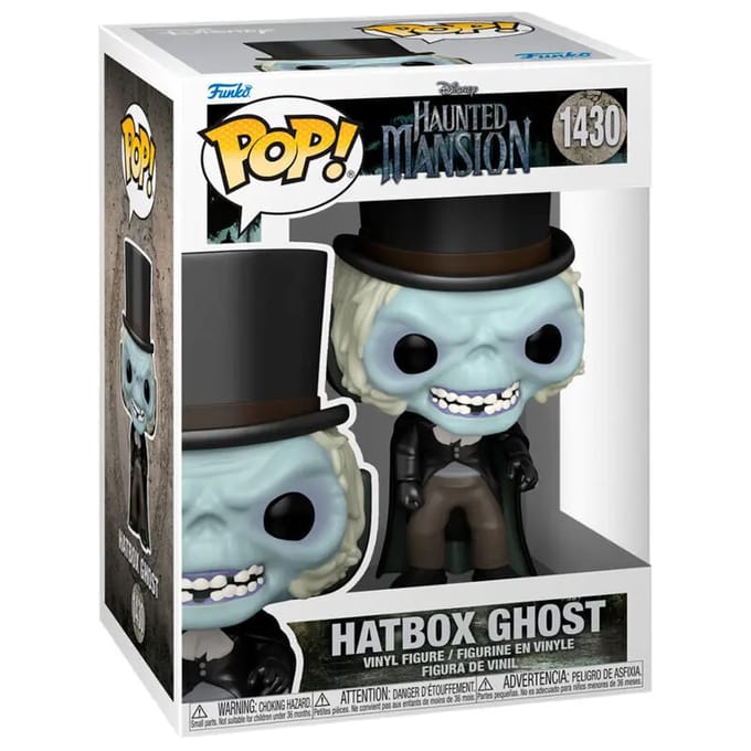 Funko Haunted Mansion - POP! Hatbox Ghost 9 cm Verzamelfiguur - Multicolours
