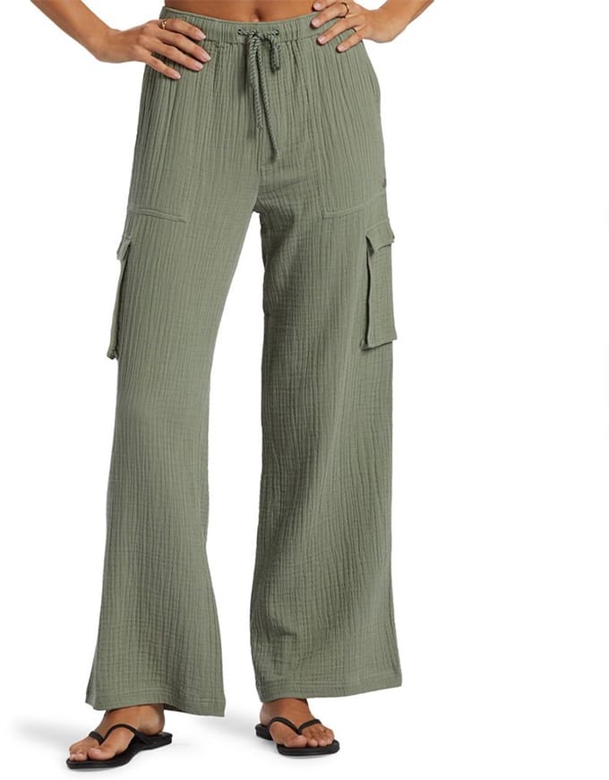 Roxy Preccargobchsld Broek Groen L Vrouw