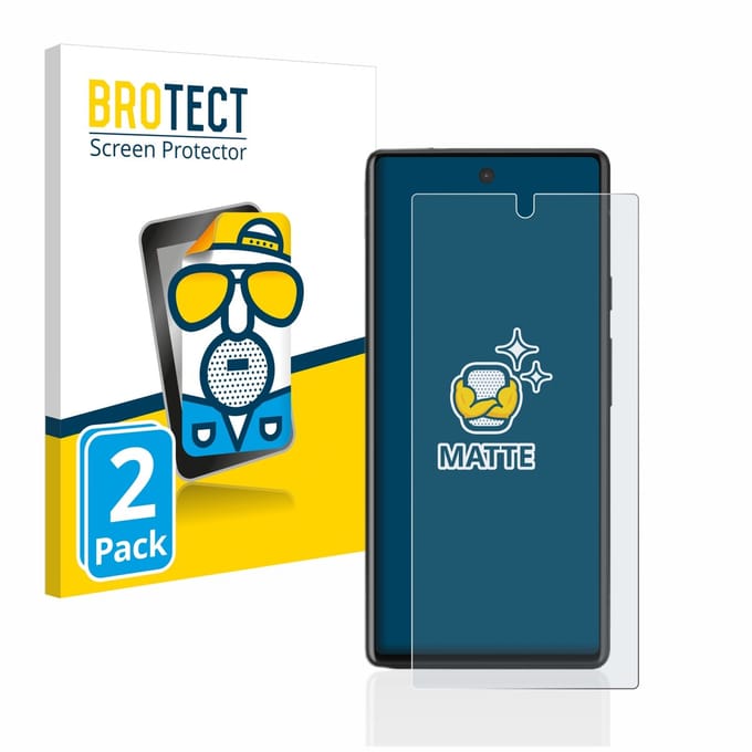 BROTECT - Screenprotector voor Google Pixel 6a - Folie Beschermfolie matte 2 Stuks