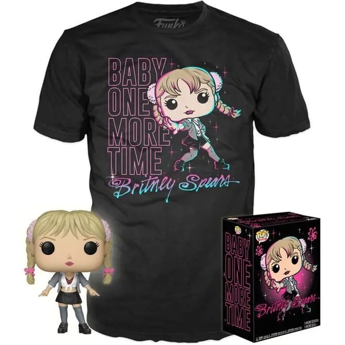 Beeldje Funko POP & T-shirt Britney Spears One More Time Exclusive