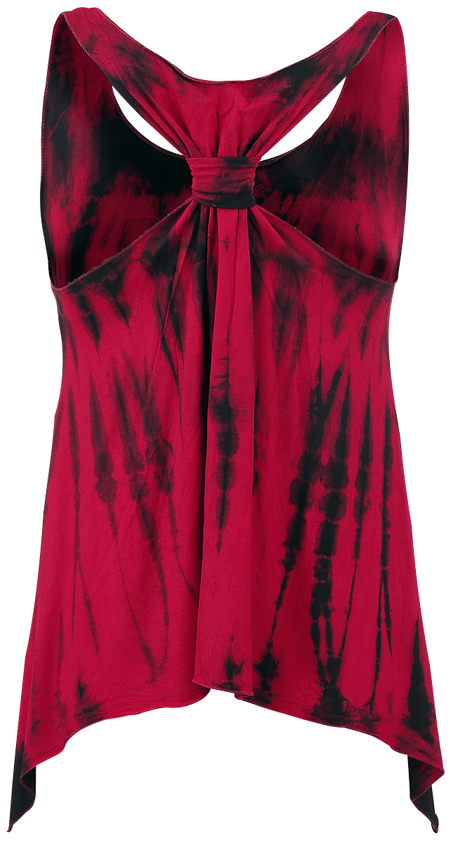 Innocent Top - Tye Knot Top Red Stripe - S tot XL - voor Vrouwen - rood