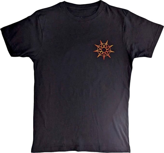 Slipknot - The End So Far Flame Logo Heren Tshirt - L - Zwart