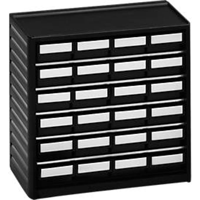Onderdelenkast 291 ESD, 24 schuifladen