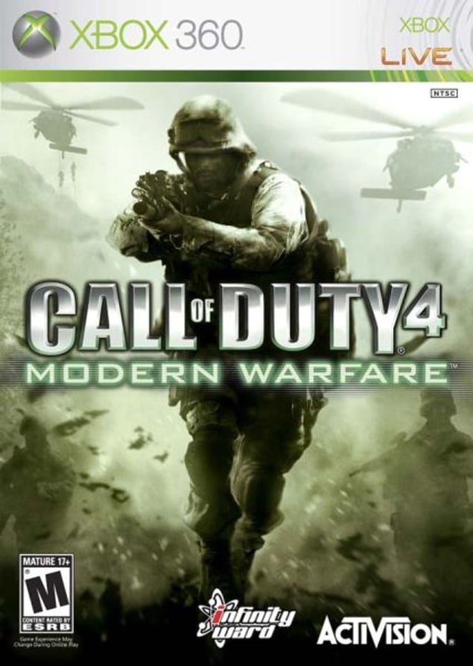 Call of Duty 4 Modern Warfare-Amerikaans (Xbox 360) Gebruikt