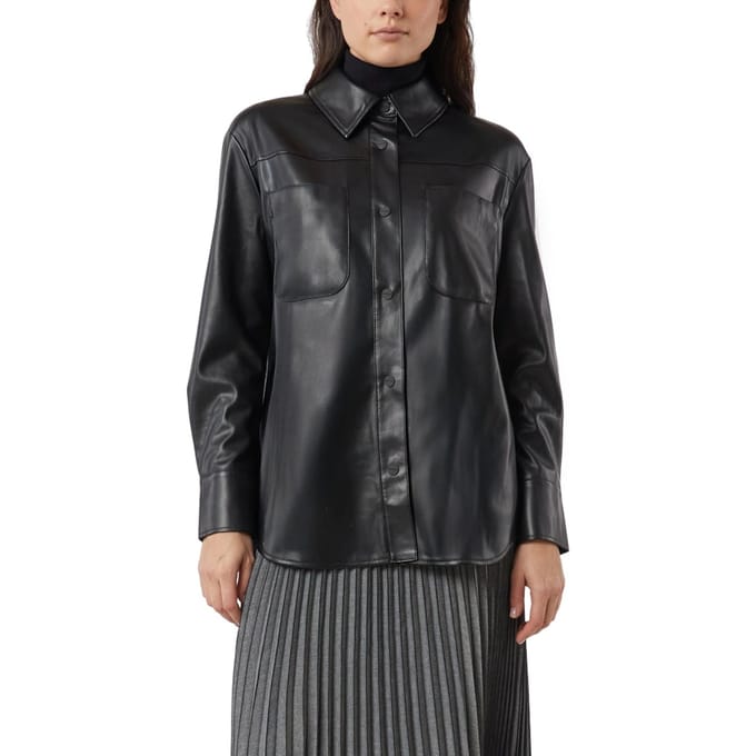 Comma Jackets Indoor Black Taglia: 38 | Giacche di pelle Outlet | Donna | Nero
