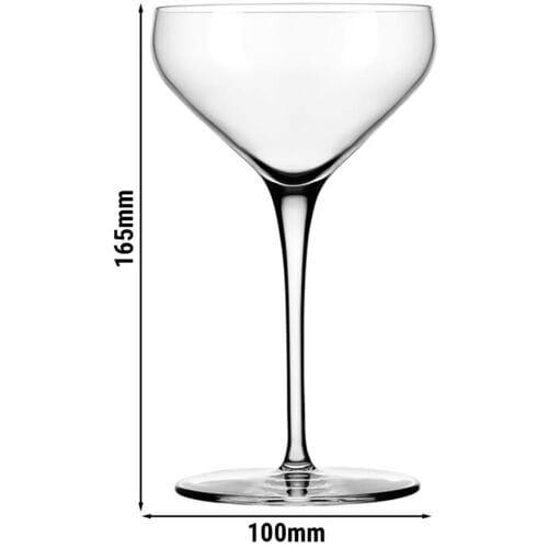 Libbey Prism Coupe Cocktailglazen - Cocktailglazen Set - Transparant - 237 ml - 12 Stuks