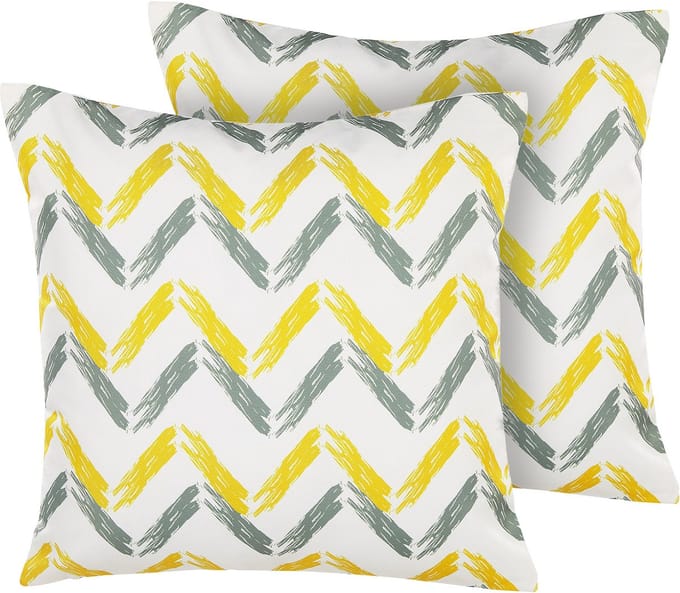 AFFILE - Tuinkussen set van 2 - Multicolor - 45 x 45 cm - Polyester