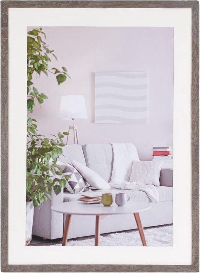 Fotolijst - Henzo - Modern - Fotomaat 60x80 cm - Donkergrijs