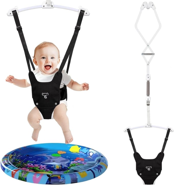 Deuropening voor baby's met verstelbare riem