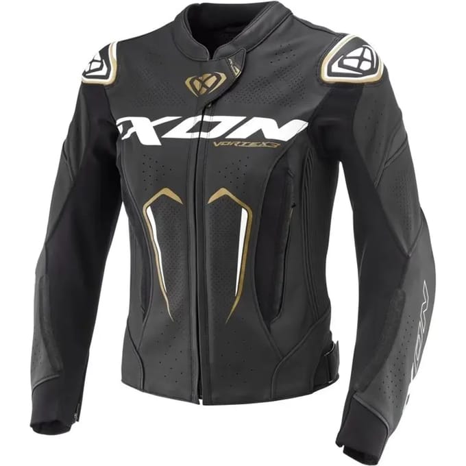 Leren motorjack voor vrouwen Ixon Vortex 3 L