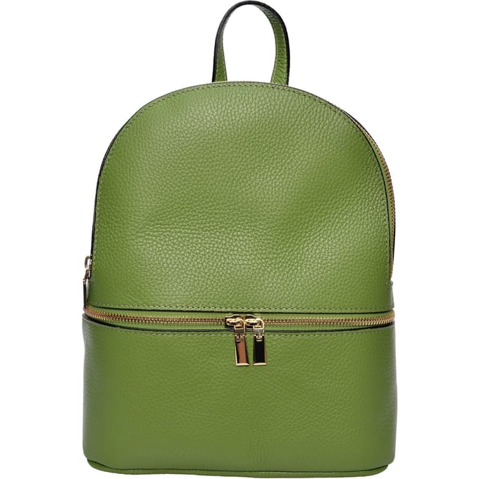Isabella Rhea Groen Rundleer Tas