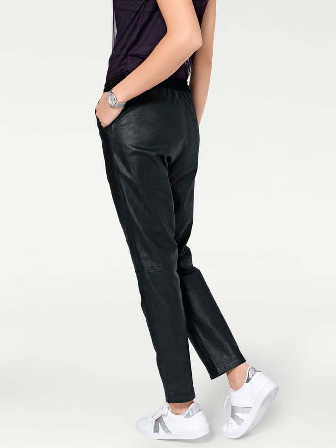 Leren broek