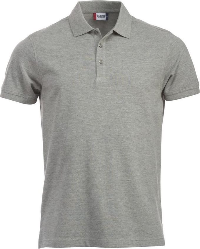 Clique Classic Lincoln S/S 028244 - Grijs-melange - M